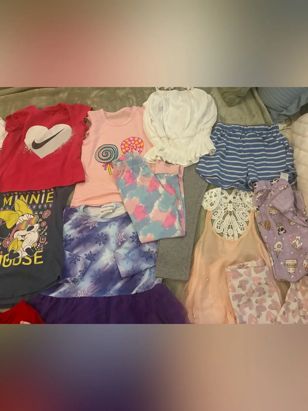 Girls Bundle of Size 5/6 Clothing Lot 19 Pieces Different Brands